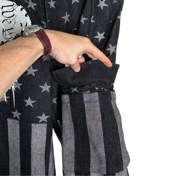 Vintage graphic denim shorts - Picture 5 of 7